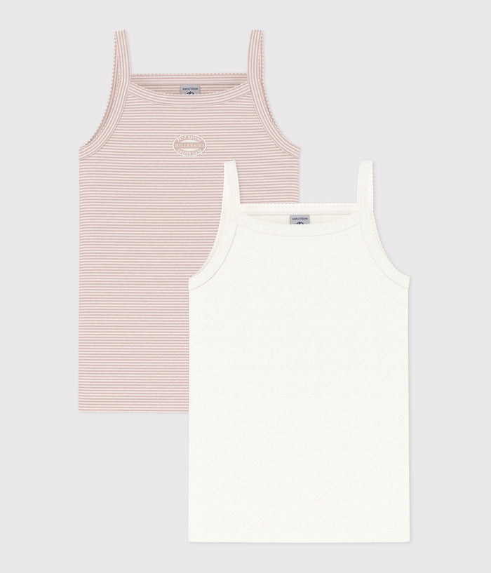 FW26 - A0BMS 00 WHITE PINK FALL WINTER 2026 GIRL TOPS UNDERWEAR