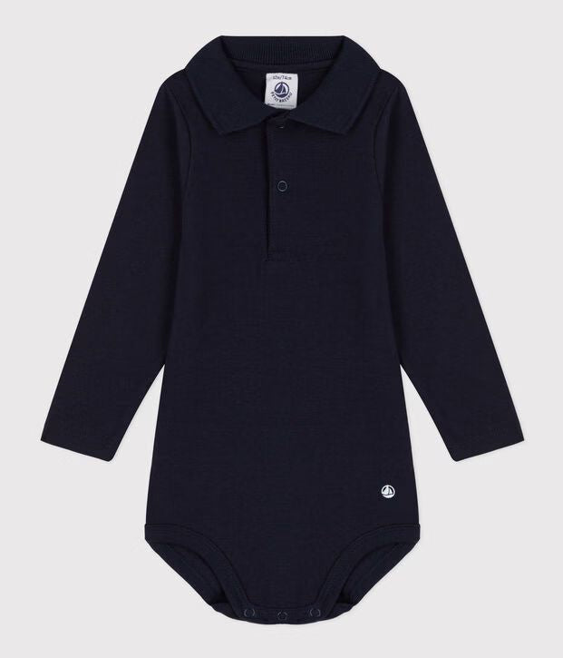 FW26 - A0BQC 01 NAVY BABY BODYSUITS FALL WINTER 2026 NEWBORN