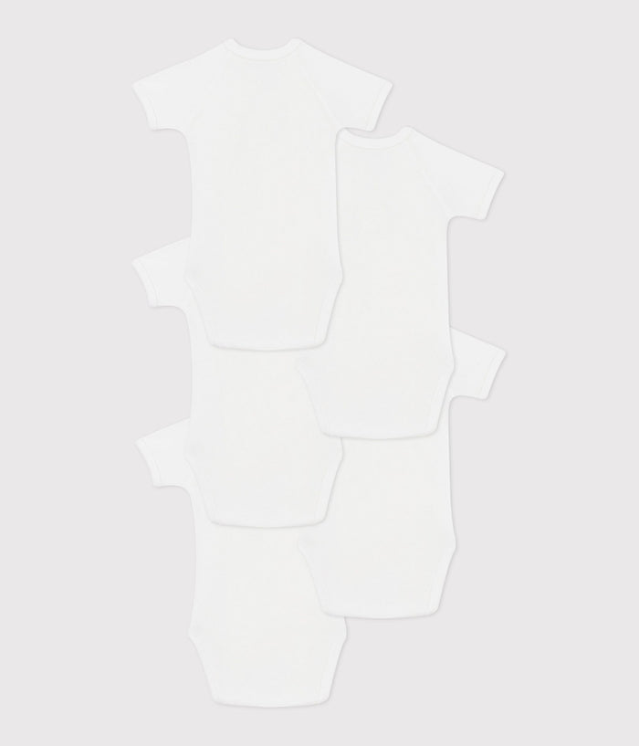 FW26 - A0CNP 00 WHITE BABY BODYSUITS FALL WINTER 2026 NEWBORN PERMANENTS