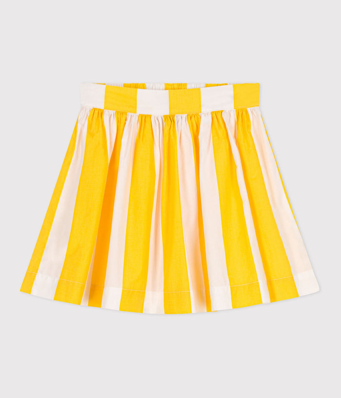 FW26 - A0CQ1 01 YELLOW WHITE BOTTOMS GIRL SPRING SUMMER 2026 STRIPES