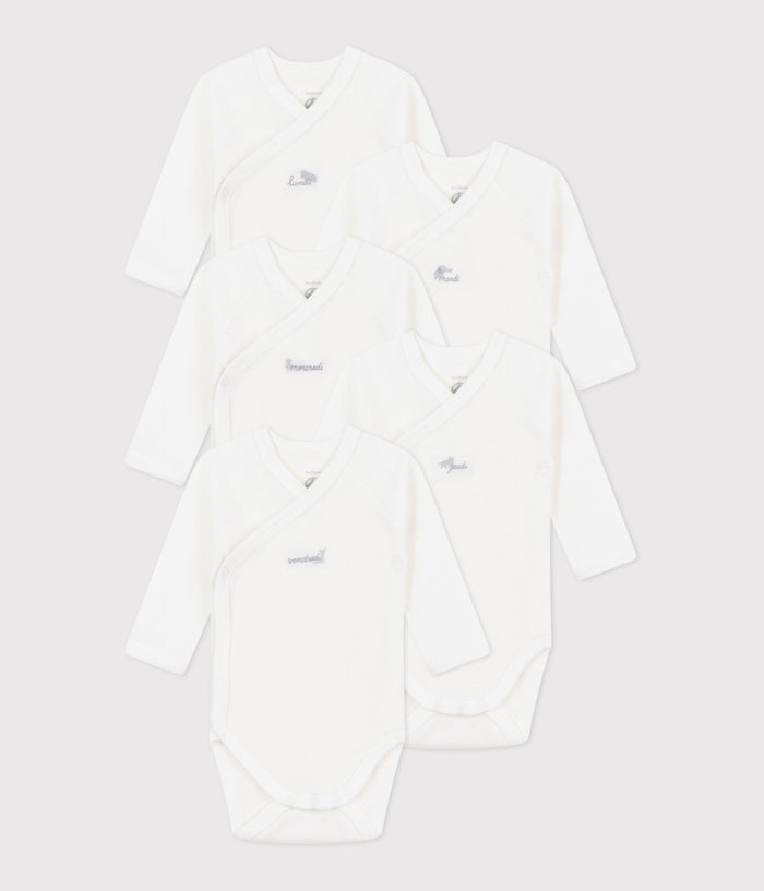 FW26 - A0D5Z 00 WHITE BABY BODYSUITS FALL WINTER 2026 NEWBORN PERMANENTS