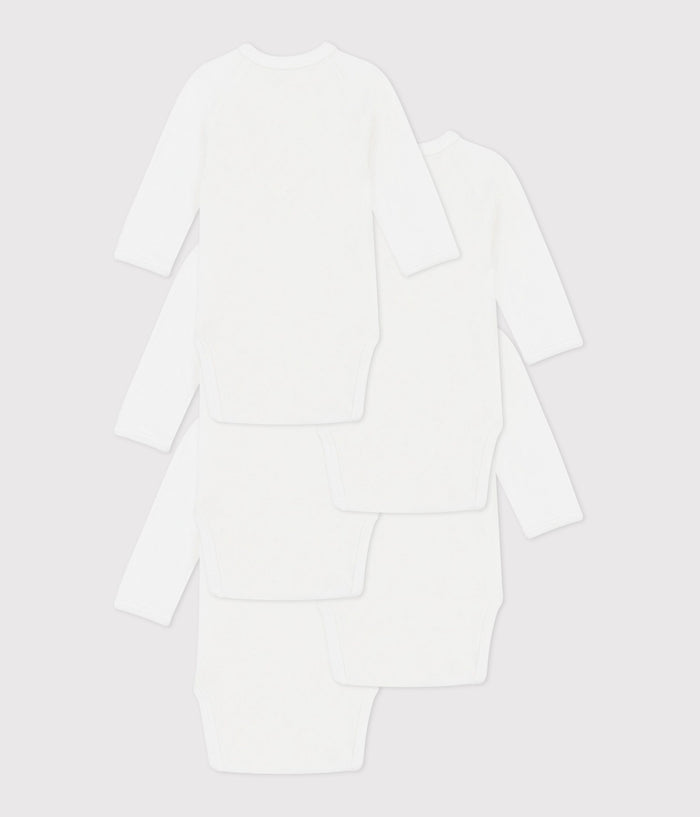 FW26 - A0D5Z 00 WHITE BABY BODYSUITS FALL WINTER 2026 NEWBORN PERMANENTS