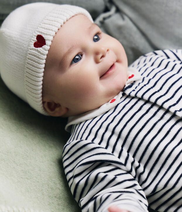 FW26 - A0DRP 01 WHITE ACCESSORIES BABY FALL WINTER 2026 GIFT HEARTS NEWBORN
