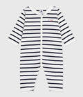 FW26 - A0DYH 01 WHITE NAVY BABY FALL WINTER 2026 NEWBORN SAILOR STRIPES