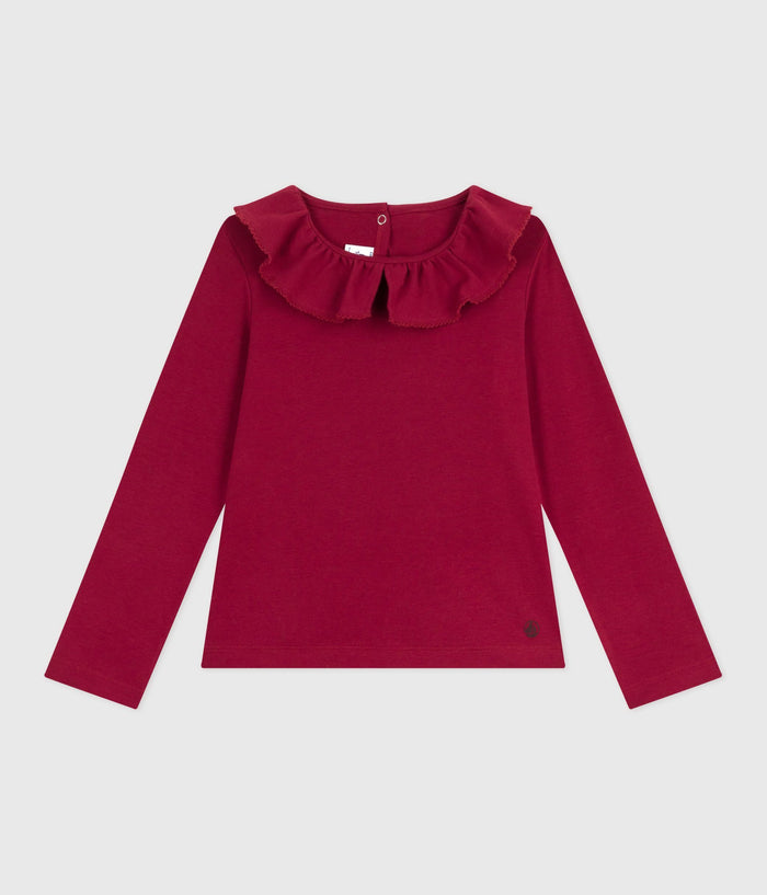 FW26 - A0EBB BG 03 BURGUNDY FALL WINTER 2026 GIRL TOPS