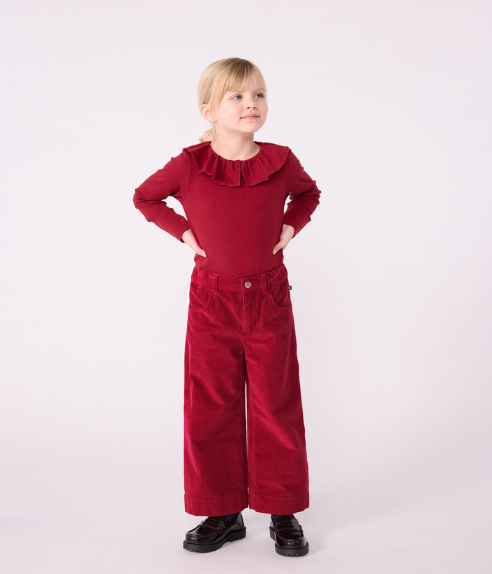 FW26 - A0EBB BG 03 BURGUNDY FALL WINTER 2026 GIRL TOPS