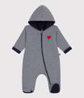 FW26 - A0FBJ 01 NAVY WHITE BABY FALL WINTER 2026 HEARTS NEWBORN OUTERWEAR STRIPES