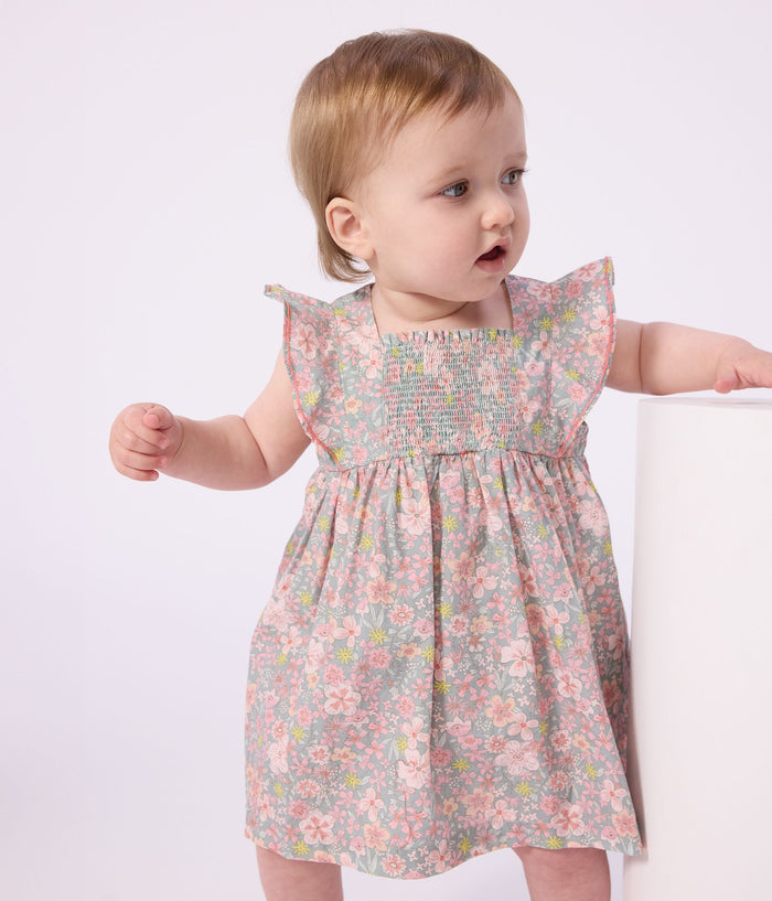 FW26 - A0FHM 01 MULTI BABY DRESSES FALL WINTER 2026 FLORAL NEW ARRIVAL