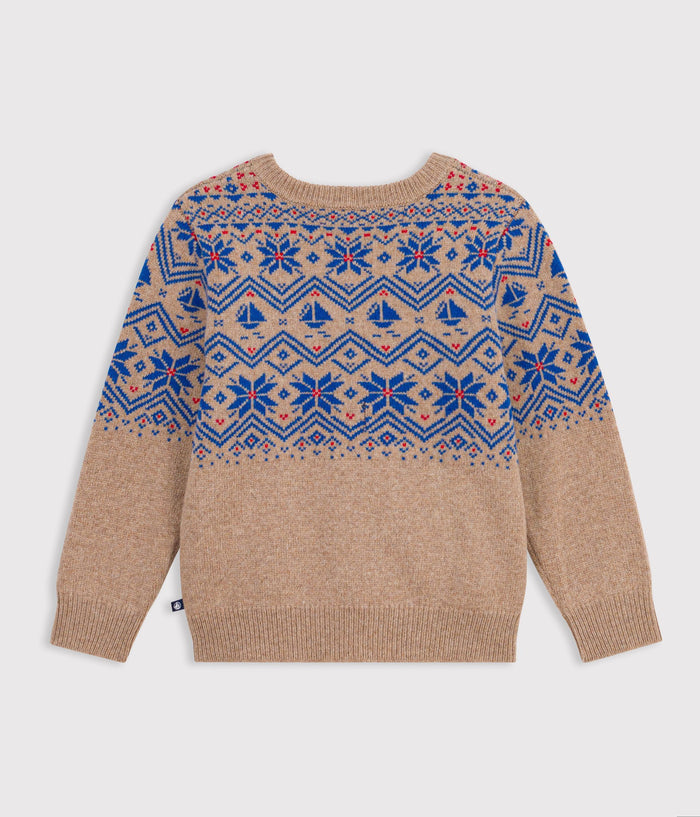 FW26 - A0GB1 01 BEIGE BLUE BOY FALL WINTER 2026 NEW ARRIVAL TOPS