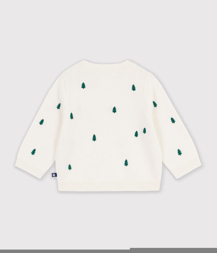 FW26 - A0GBX 01 WHITE GREEN BABY FALL WINTER 2026 GIFT NEW ARRIVAL TOPS