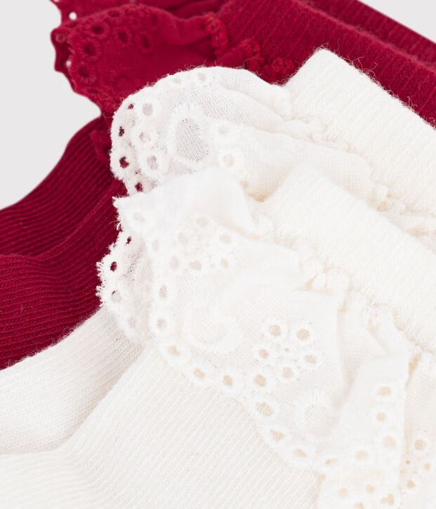 FW26 - A0GCO 01 WHITE RED ACCESSORIES BABY FALL WINTER 2026