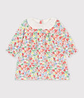 FW26 - A0GE4 01 WHITE MULTI BABY DRESSES FALL WINTER 2026 FLORAL NEW ARRIVAL