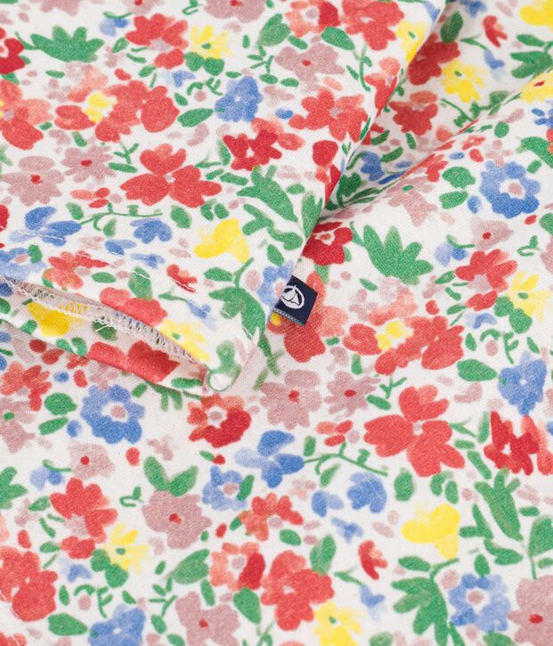 FW26 - A0GE4 01 WHITE MULTI BABY DRESSES FALL WINTER 2026 FLORAL NEW ARRIVAL
