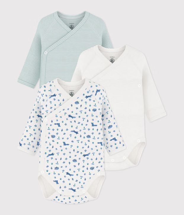FW26 - A0GF0 00 BLUE MULTI BABY BODYSUITS FALL WINTER 2026 NEWBORN