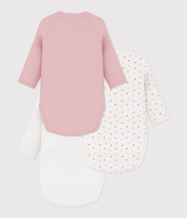 FW26 - A0GF2 00 PINK MULTI BABY BODYSUITS FALL WINTER 2026 HEARTS NEWBORN