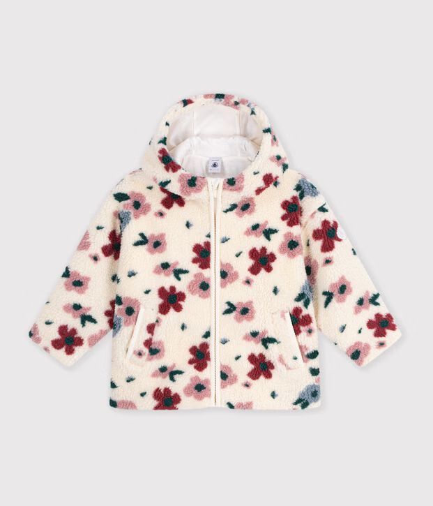 FW26 - A0GGI 02 CREAM MULTI FALL WINTER 2026 FLORAL GIRL NEW ARRIVAL OUTERWEAR