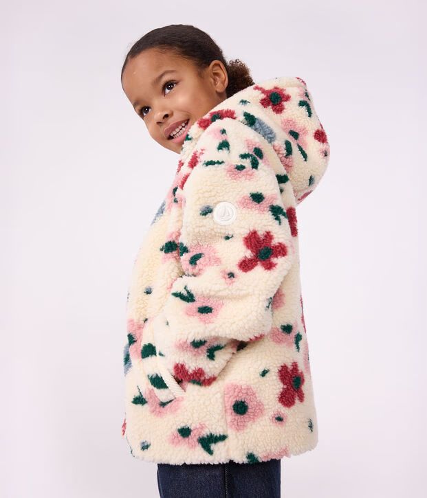 FW26 - A0GGI 02 CREAM MULTI FALL WINTER 2026 FLORAL GIRL NEW ARRIVAL OUTERWEAR