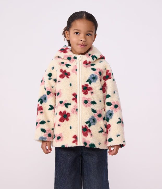 FW26 - A0GGI 02 CREAM MULTI FALL WINTER 2026 FLORAL GIRL NEW ARRIVAL OUTERWEAR