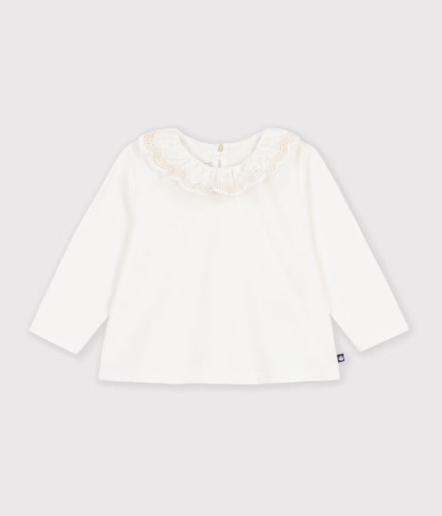 FW26 - A0GGO 01 WHITE BABY FALL WINTER 2026 TOPS