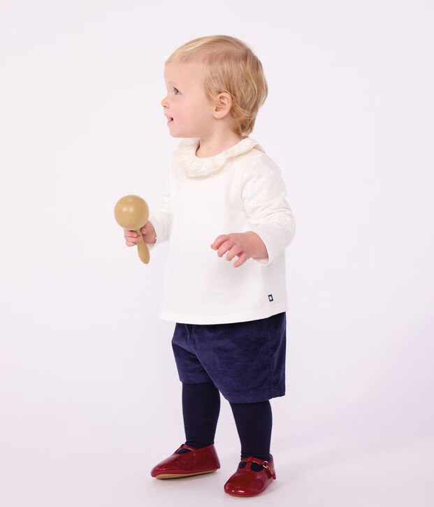 FW26 - A0GGO 01 WHITE BABY FALL WINTER 2026 TOPS