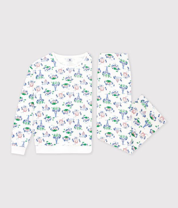 FW26 - A0GHC 01 WHITE MULTI FALL WINTER 2026 PAJAMAS PARISIAN WOMEN