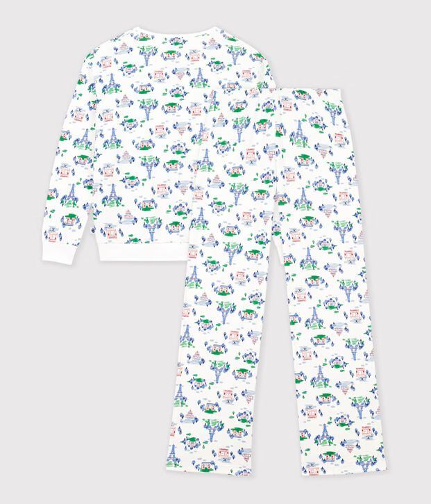 FW26 - A0GHC 01 WHITE MULTI FALL WINTER 2026 PAJAMAS PARISIAN WOMEN