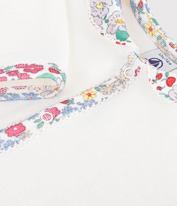 FW26 - A0GJA 01 WHITE BABY FALL WINTER 2026 FLORAL NEW ARRIVAL