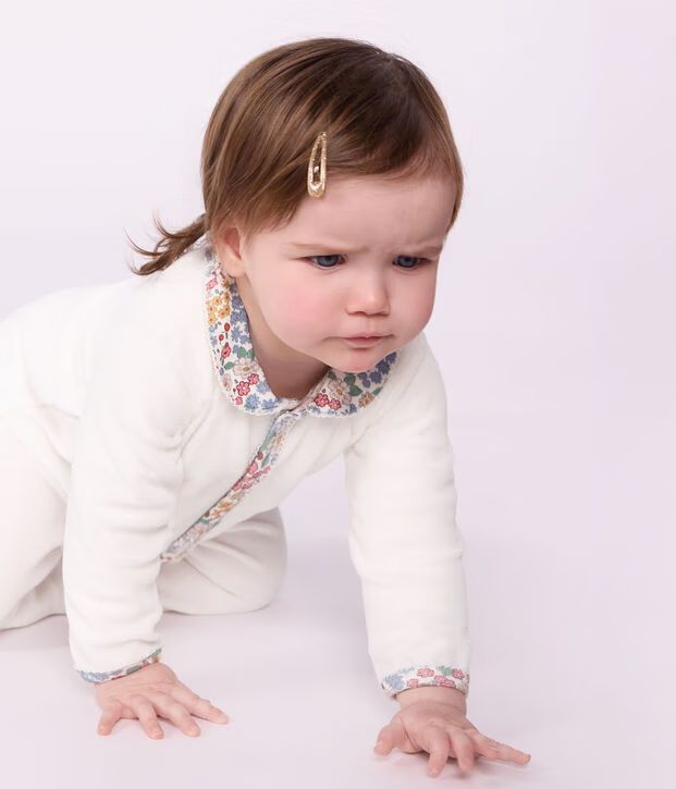 FW26 - A0GJA 01 WHITE BABY FALL WINTER 2026 FLORAL NEW ARRIVAL