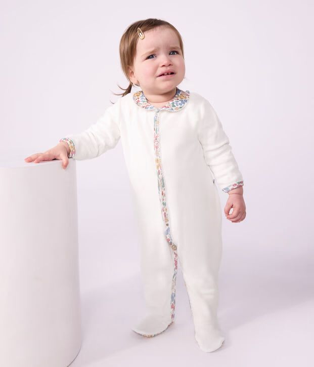 FW26 - A0GJA 01 WHITE BABY FALL WINTER 2026 FLORAL NEW ARRIVAL