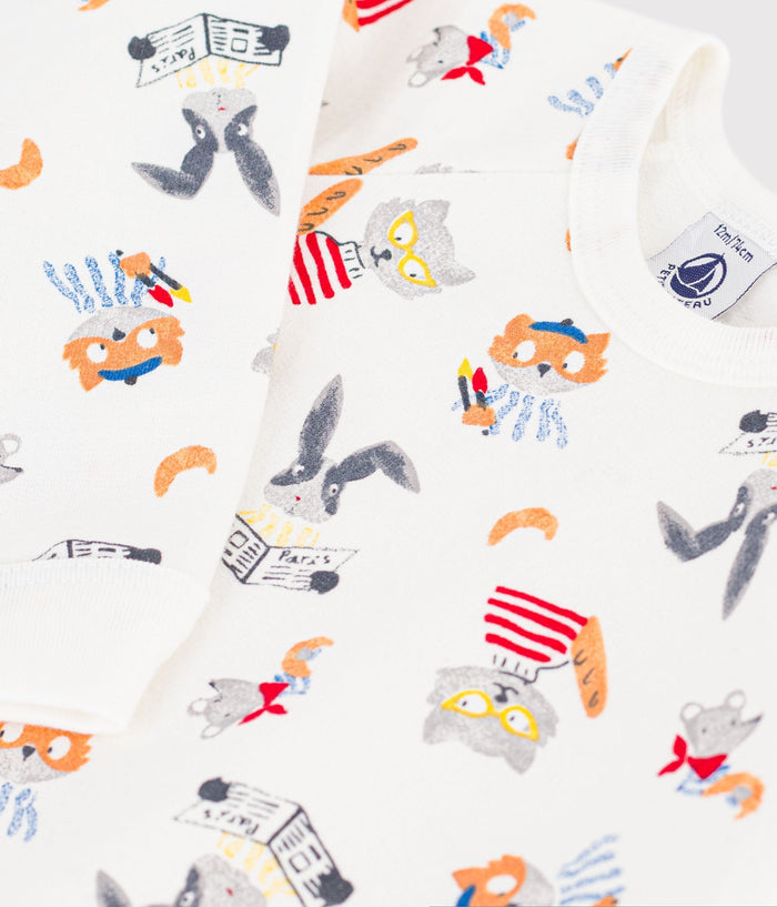 FW26 - A0GJJ 01 WHITE MULTI BABY FALL WINTER 2026 NEW ARRIVAL PARISIAN