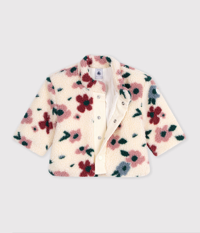 FW26 - A0GJL 01 CREAM MULTI BABY FALL WINTER 2026 FLORAL GIFT NEW ARRIVAL OUTERWEAR