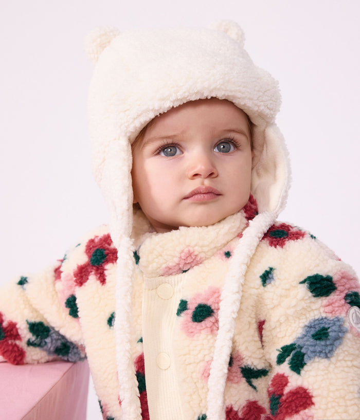 FW26 - A0GJL 01 CREAM MULTI BABY FALL WINTER 2026 FLORAL GIFT NEW ARRIVAL OUTERWEAR