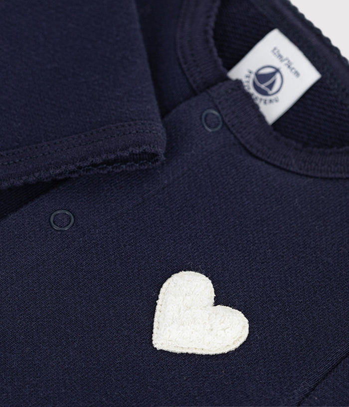 FW26 - A0GJY 01 NAVY BABY FALL WINTER 2026 HEARTS TOPS