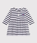 FW26 - A0GK0 01 WHITE NAVY BABY DRESSES FALL WINTER 2026 SAILOR STRIPES