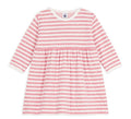 FW26 - A0GK3 01 PINK CREAM DRESSES FALL WINTER 2026 GIRL STRIPES