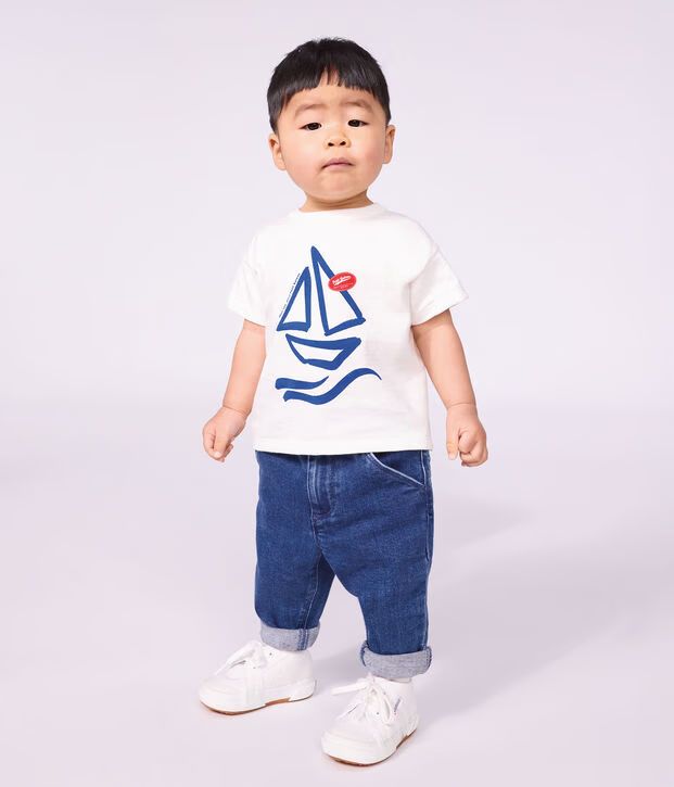 FW26 - A0GK8 05 WHITE BABY FALL WINTER 2026 SAILOR TOPS