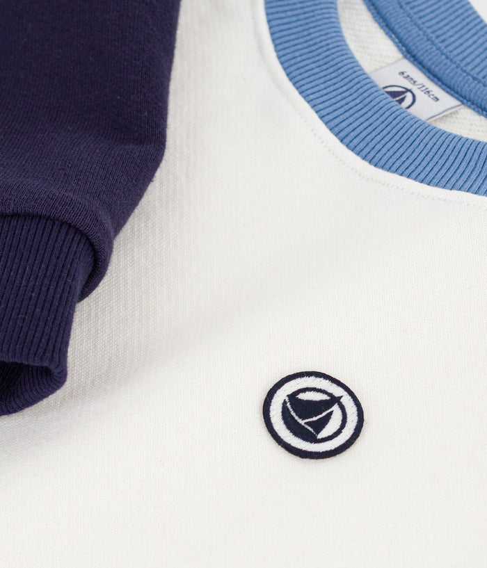 FW26 - A0GKP 01 WHITE NAVY BOY FALL WINTER 2026 NEW ARRIVAL TOPS