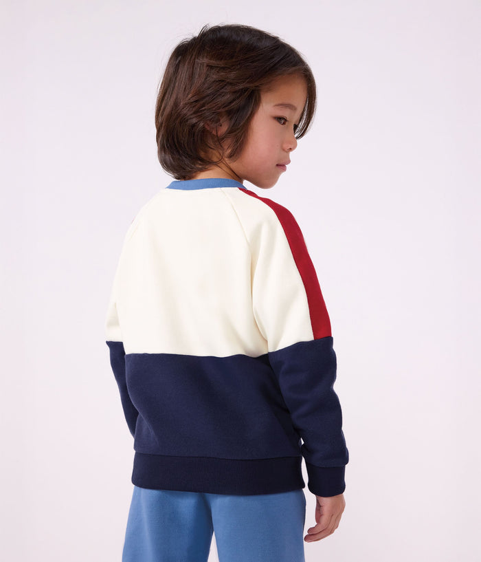 FW26 - A0GKP 01 WHITE NAVY BOY FALL WINTER 2026 NEW ARRIVAL TOPS