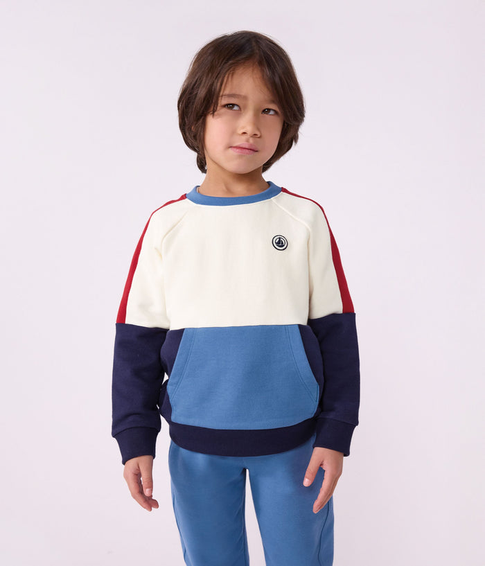 FW26 - A0GKP 01 WHITE NAVY BOY FALL WINTER 2026 NEW ARRIVAL TOPS