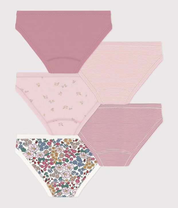 FW26 - A0GLZ 00 PINK MULTI FALL WINTER 2026 FLORAL GIRL STRIPES UNDERWEAR