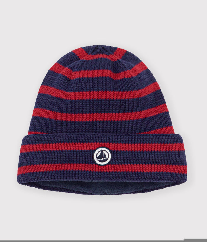 FW26 - A0GM8 01 NAVY RED ACCESSORIES BOY FALL WINTER 2026 OUTERWEAR STRIPES