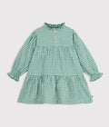 FW26 - A0GMH 01 WHITE GREEN DRESSES FALL WINTER 2026 GIRL