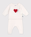 FW26 - A0GNY 01 WHITE BABY FALL WINTER 2026 GIFT HEARTS NEW ARRIVAL SETS