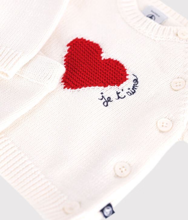 FW26 - A0GNY 01 WHITE BABY FALL WINTER 2026 GIFT HEARTS NEW ARRIVAL SETS