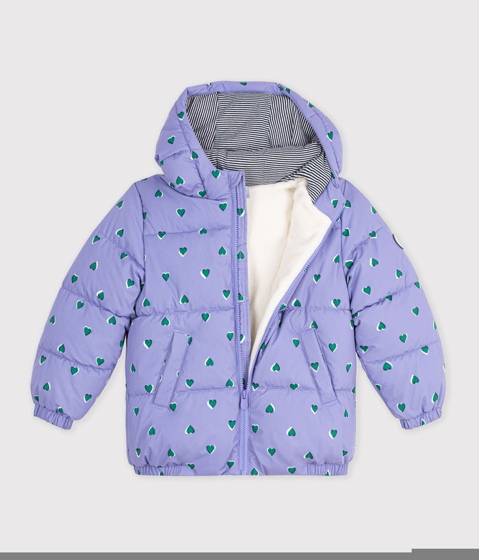 FW26 - A0GOQ 01 PURPLE HEART FALL WINTER 2026 GIRL HEARTS OUTERWEAR
