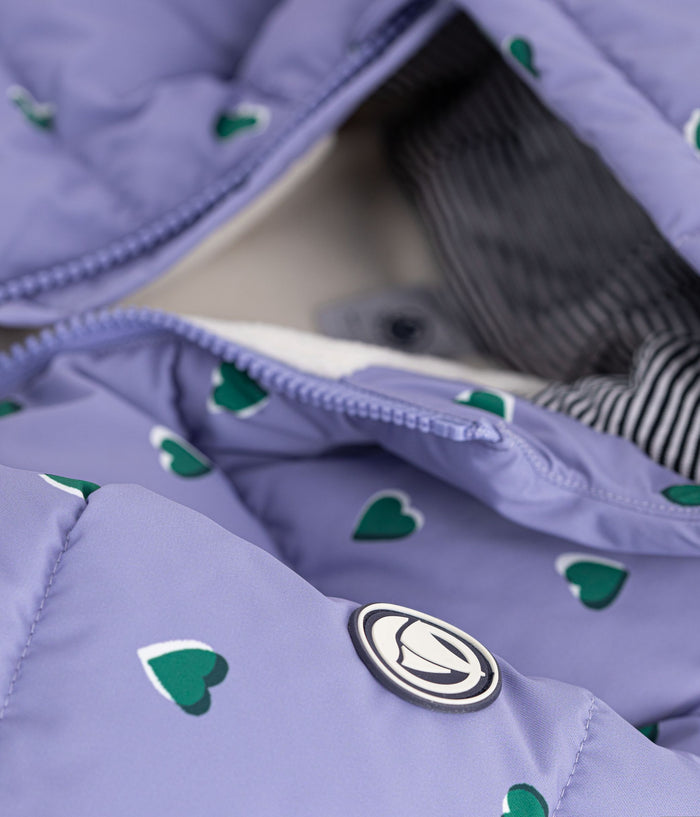 FW26 - A0GOQ 01 PURPLE HEART FALL WINTER 2026 GIRL HEARTS OUTERWEAR