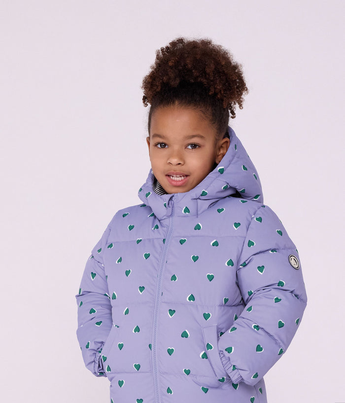 FW26 - A0GOQ 01 PURPLE HEART FALL WINTER 2026 GIRL HEARTS OUTERWEAR