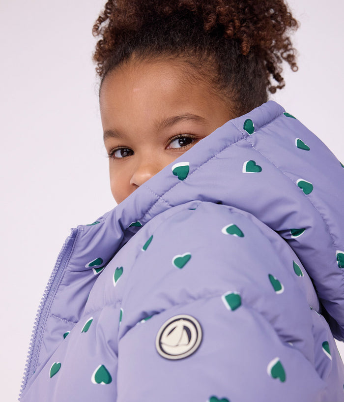 FW26 - A0GOQ 01 PURPLE HEART FALL WINTER 2026 GIRL HEARTS OUTERWEAR