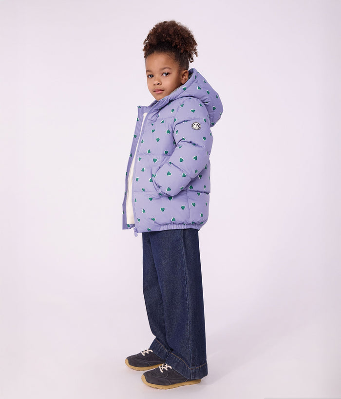FW26 - A0GOQ 01 PURPLE HEART FALL WINTER 2026 GIRL HEARTS OUTERWEAR