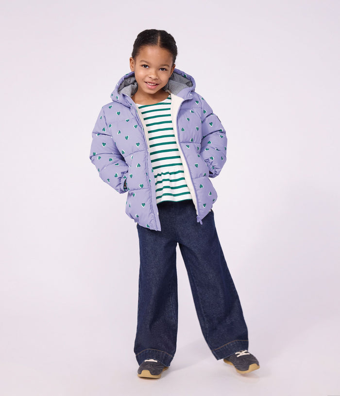 FW26 - A0GOQ 01 PURPLE HEART FALL WINTER 2026 GIRL HEARTS OUTERWEAR